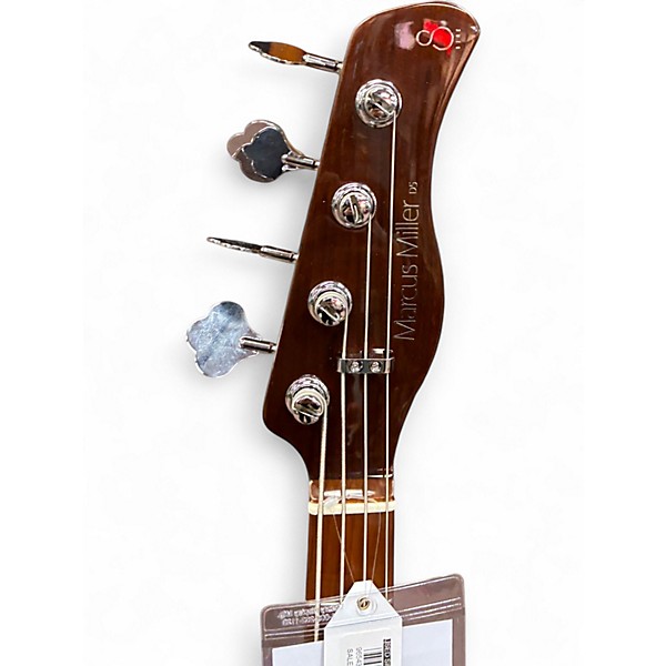 Used Sire Marcus Miller D5 Cream Electric Bass Guitar