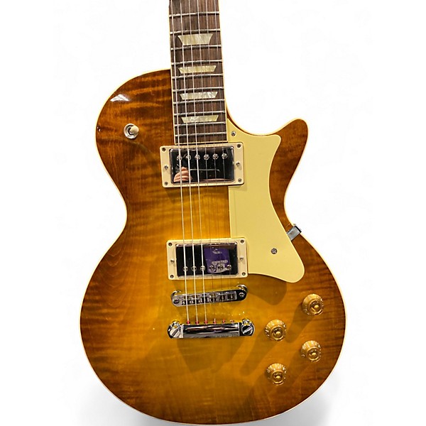 Used 2022 Heritage H150 Dirty Lemon Burst Solid Body Electric Guitar