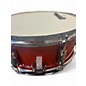 Used Pearl 6.5X14 export snare Orange Drum