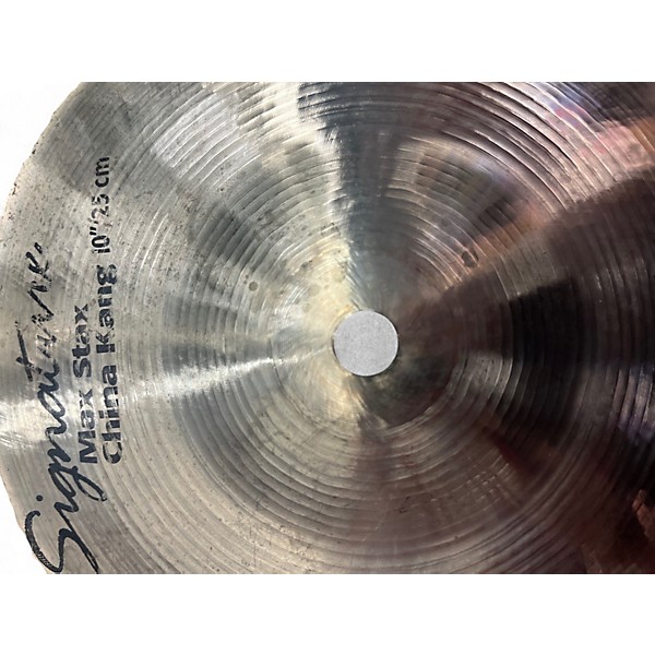 Used SABIAN 10in max stax china Cymbal