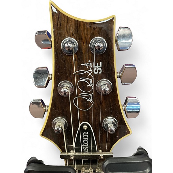 Used PRS SE CUSTOM 24 FLOYD ROSE Mahogany Solid Body Electric Guitar