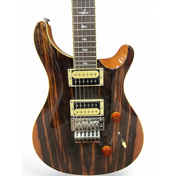 Used PRS SE CUSTOM 24 FLOYD ROSE Mahogany Solid Body Electric Guitar