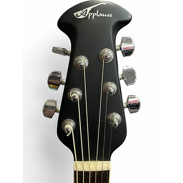 Used Applause AE128 Super Shallow Black Acoustic Electric Guitar