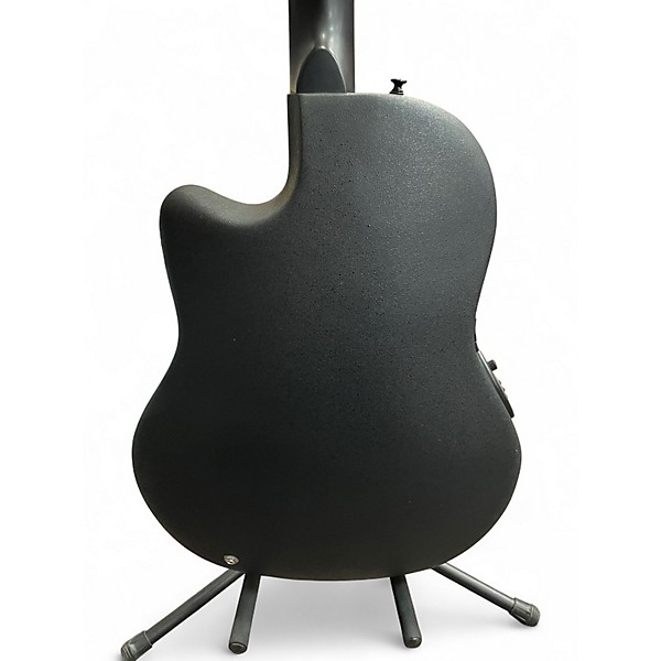 Used Applause AE128 Super Shallow Black Acoustic Electric Guitar