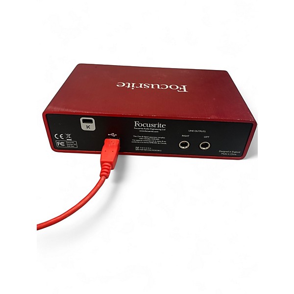 Used Focusrite Scarlett 2i2 Gen 2 Audio Interface