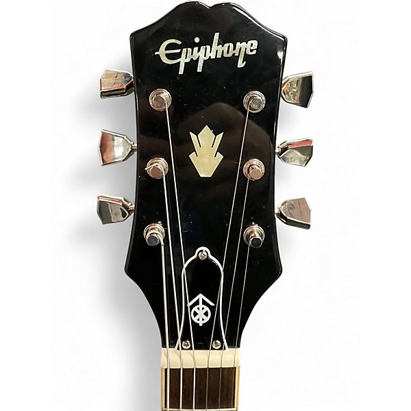 Used 2022 Epiphone Jim James ES335 Brown Hollow Body Electric Guitar