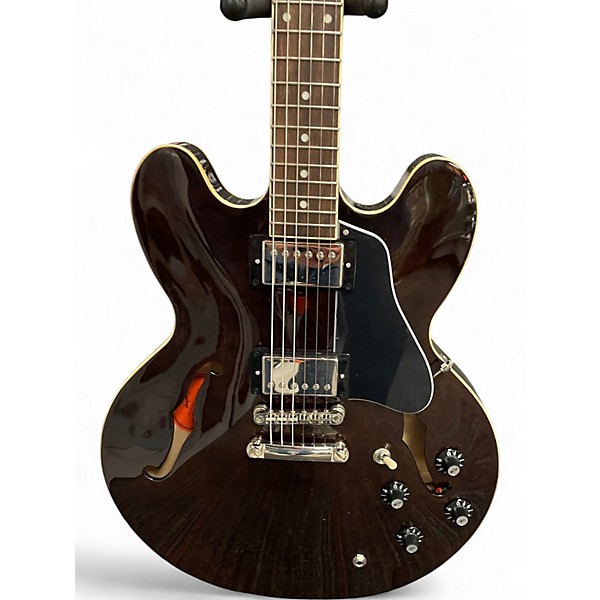 Used 2022 Epiphone Jim James ES335 Brown Hollow Body Electric Guitar