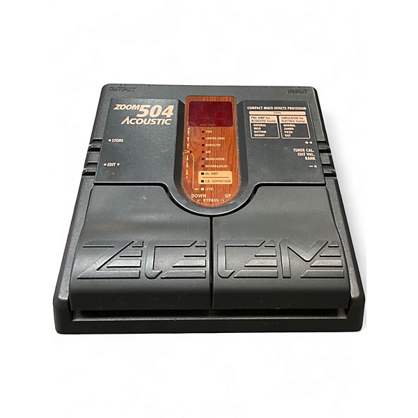 Used Zoom 504 ACOUSTIC Effect Processor