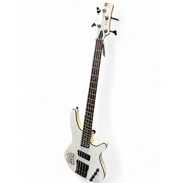 Used Ibanez SRX2EX2 Alpine White Electric Bass Guitar