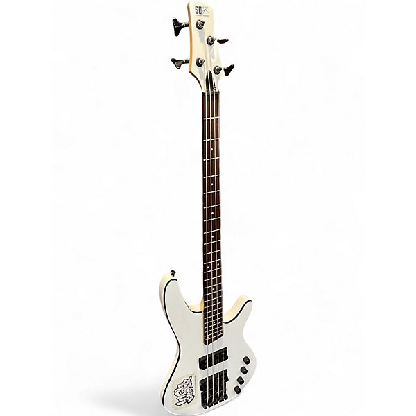 Used Ibanez SRX2EX2 Alpine White Electric Bass Guitar