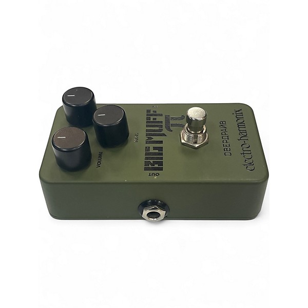 Used Electro-Harmonix Green Russian Big Muff Pi Fuzz Effect Pedal