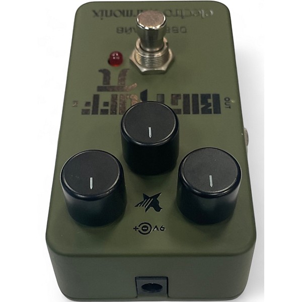 Used Electro-Harmonix Green Russian Big Muff Pi Fuzz Effect Pedal