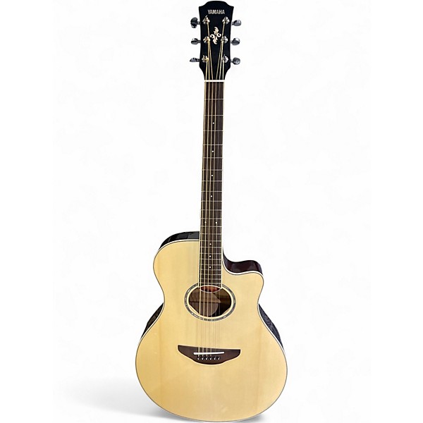 Used Yamaha APX600 Natural Acoustic Electric Guitar