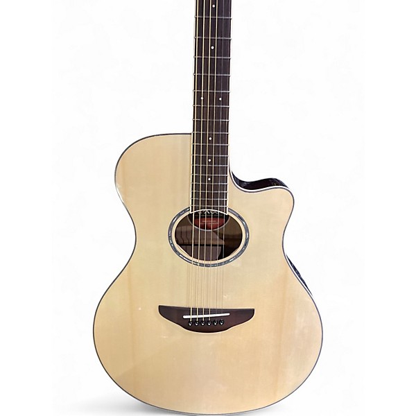 Used Yamaha APX600 Natural Acoustic Electric Guitar