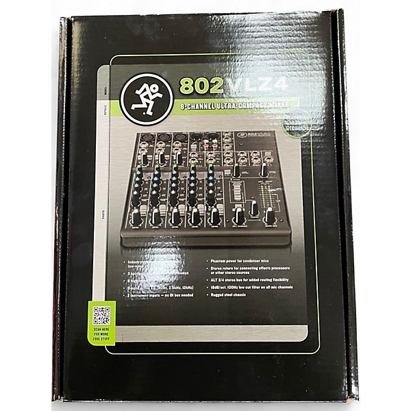 Used Mackie 802VLZ4 Unpowered Mixer