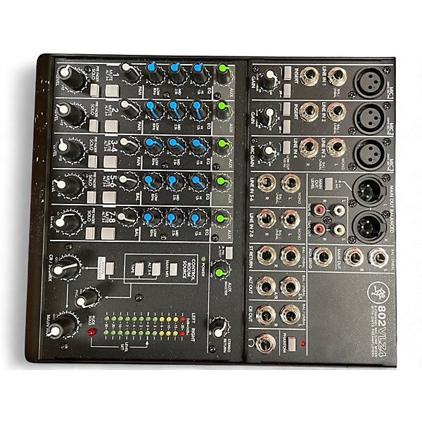 Used Mackie 802VLZ4 Unpowered Mixer