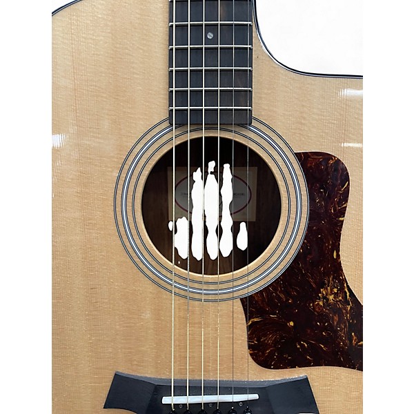 Used Taylor 214CE PLUS Natural Acoustic Electric Guitar