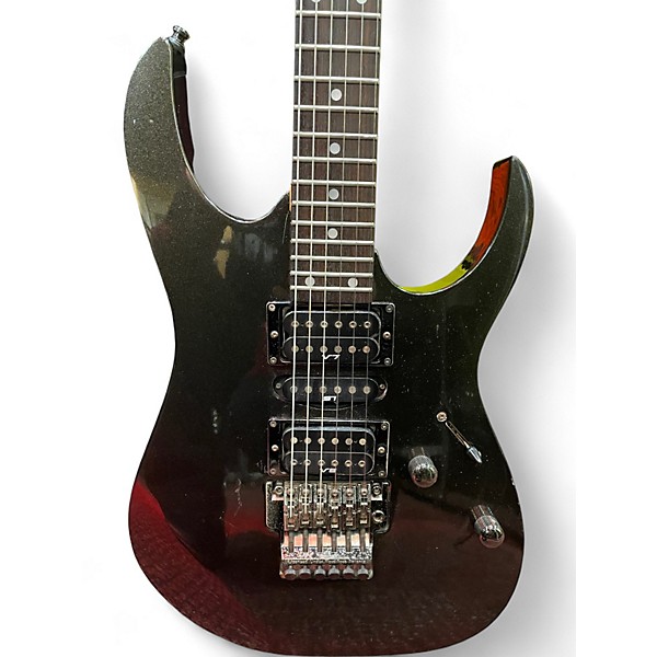 Used Ibanez RG570 Black Pearl Solid Body Electric Guitar