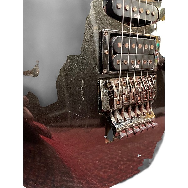 Used Ibanez RG570 Black Pearl Solid Body Electric Guitar