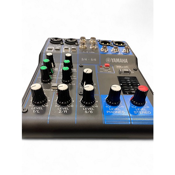 Used Yamaha MG06 Unpowered Mixer