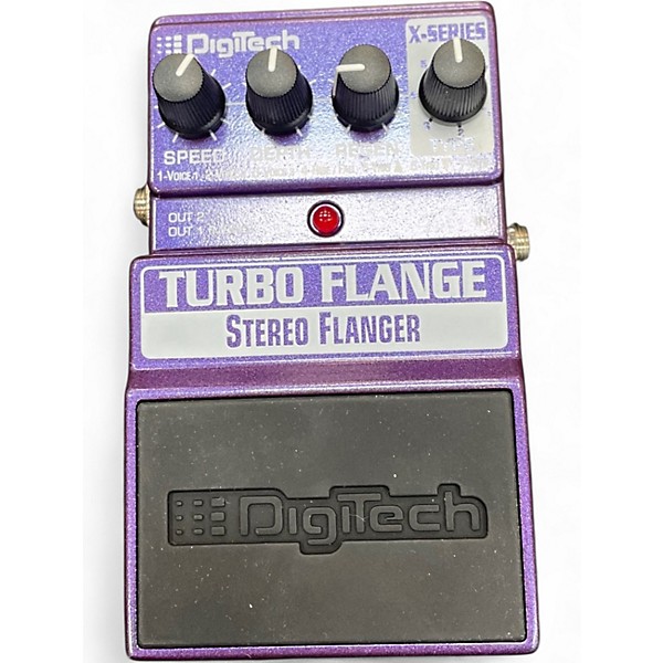 Used DigiTech XTF Turbo Flanger Effect Pedal