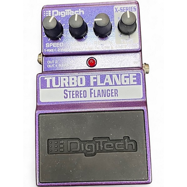Used DigiTech XTF Turbo Flanger Effect Pedal