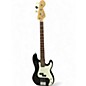 Used Squier Precision Bass Black and White Electric Bass Guitar thumbnail