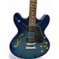 Used Oscar Schmidt OE30 Blue Hollow Body Electric Guitar