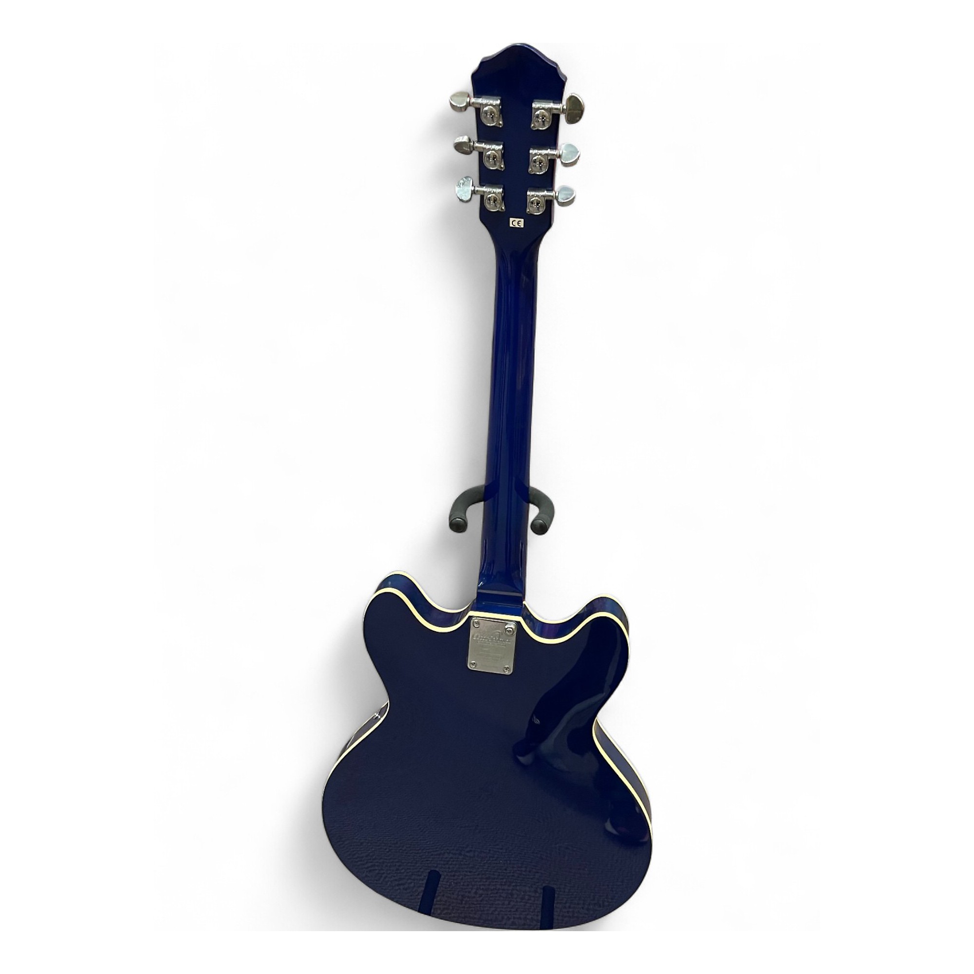 Used Oscar Schmidt OE30 Blue Hollow Body Electric Guitar Blue