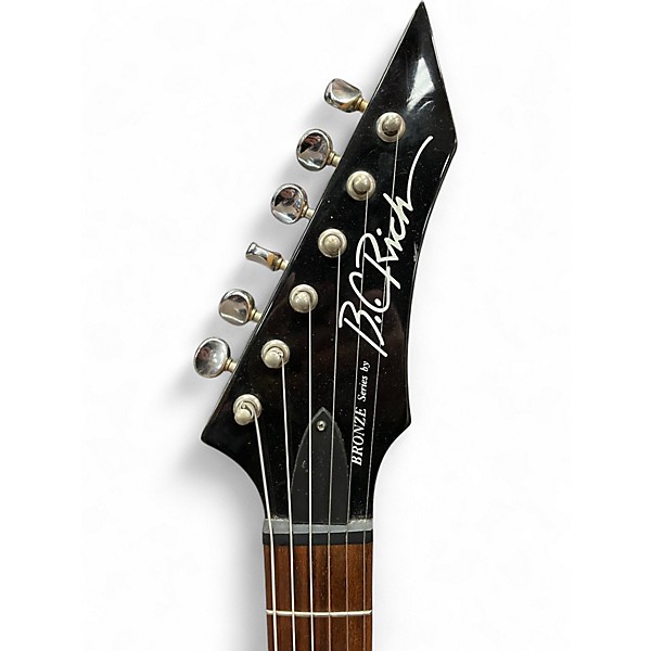 Used B.C. Rich Bronze Series Mockingbird RED Solid Body Electric Guitar