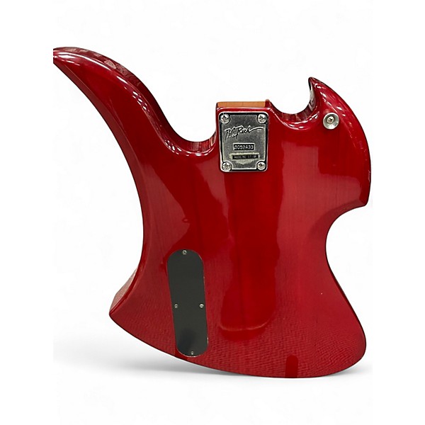 Used B.C. Rich Bronze Series Mockingbird RED Solid Body Electric Guitar