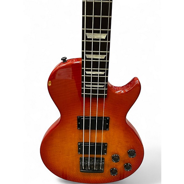 Used Epiphone Les Paul Special Bass Orange Electric Bass Guitar