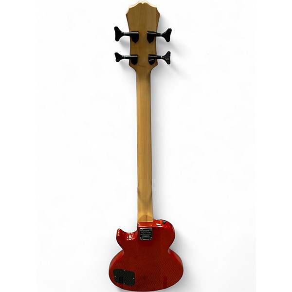 Used Epiphone Les Paul Special Bass Orange Electric Bass Guitar