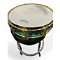Used Ludwig 3.5X14 Carl Palmer Snare Green Drum thumbnail