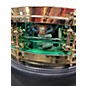 Used Ludwig 3.5X14 Carl Palmer Snare Green Drum
