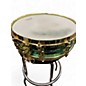 Used Ludwig 3.5X14 Carl Palmer Snare Green Drum