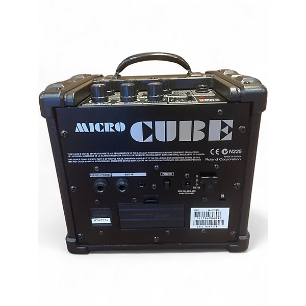 Used Roland Micro Cube Guitar Combo Amp