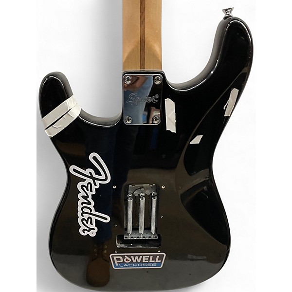 Used Squier Bullet Stratocaster Black Solid Body Electric Guitar