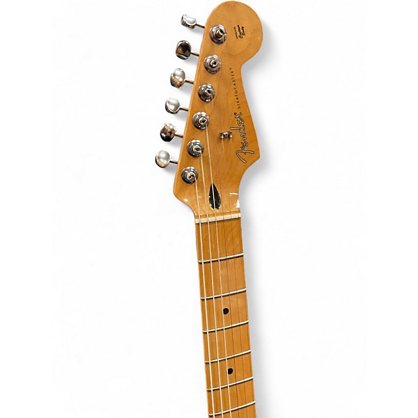 Used Fender Player Stratocaster HSS Plus Top Blue Burst Solid Body Electric Guitar