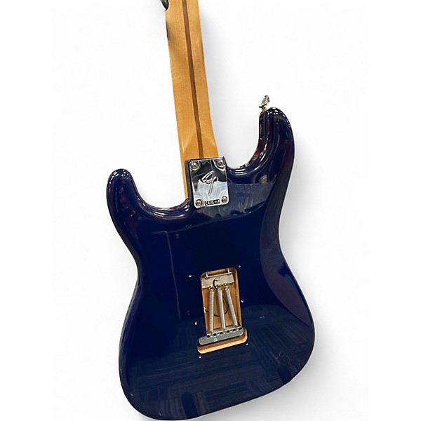 Used Fender Player Stratocaster HSS Plus Top Blue Burst Solid Body Electric Guitar