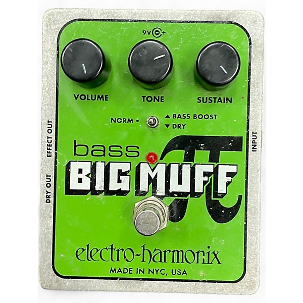 Used Electro-Harmonix Big Muff Bass Distortion Bass Effect Pedal