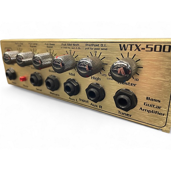 Used Eden WTX500 Bass Amp Head