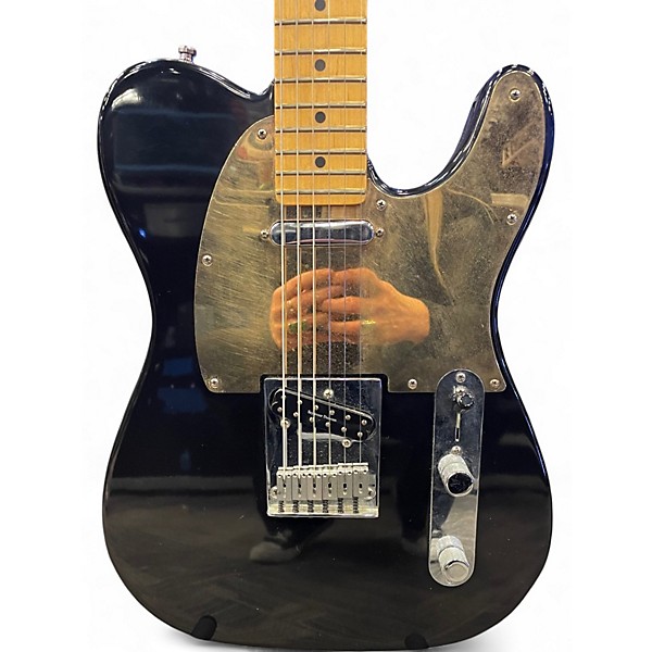 Used Fender AMERICAN ULTRA II TELCASTER BLACK Solid Body Electric Guitar