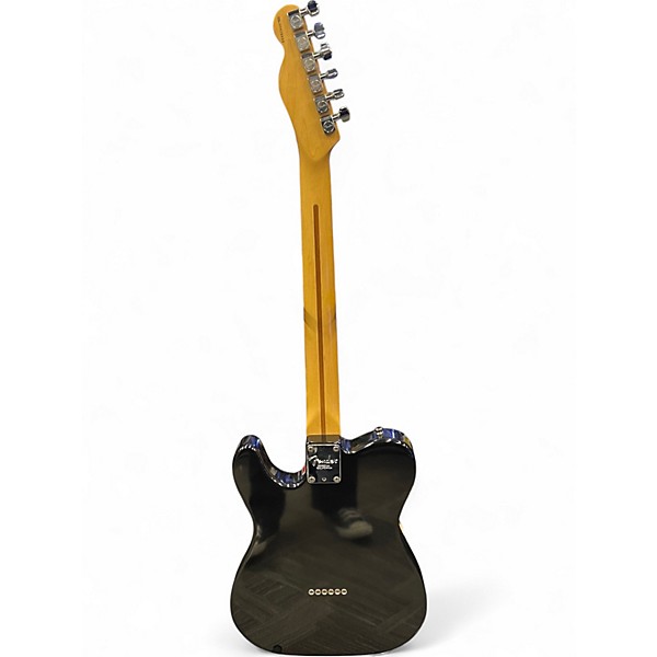 Used Fender AMERICAN ULTRA II TELCASTER BLACK Solid Body Electric Guitar