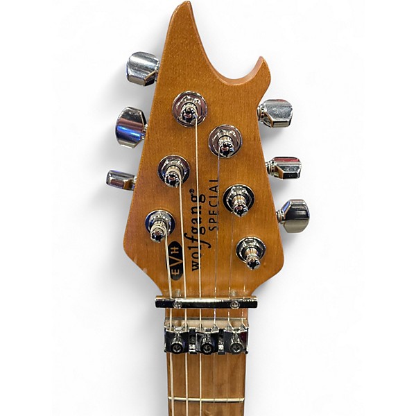 Used EVH Wolfgang Special Tiger Eye Glow Solid Body Electric Guitar