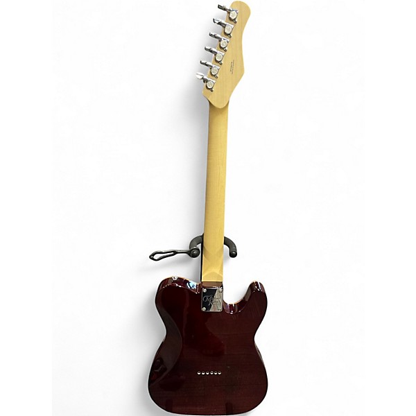 Used Michael Kelly 1953 LEFT HANDED Trans Green Solid Body Electric Guitar