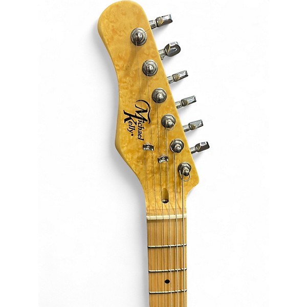 Used Michael Kelly 1953 LEFT HANDED Trans Green Solid Body Electric Guitar