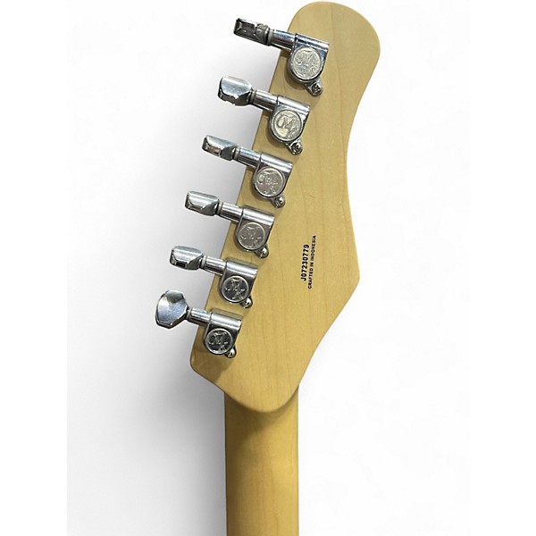 Used Michael Kelly 1953 LEFT HANDED Trans Green Solid Body Electric Guitar