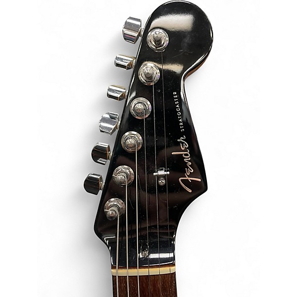 Used Fender 2010s LIMITED EDITION STRATOCASTER Black Solid Body Electric Guitar