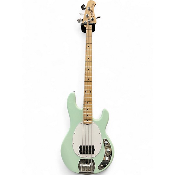 Used Sterling by Music Man Sub Stingray RAY4 Seafoam Green Electric Bass Guitar